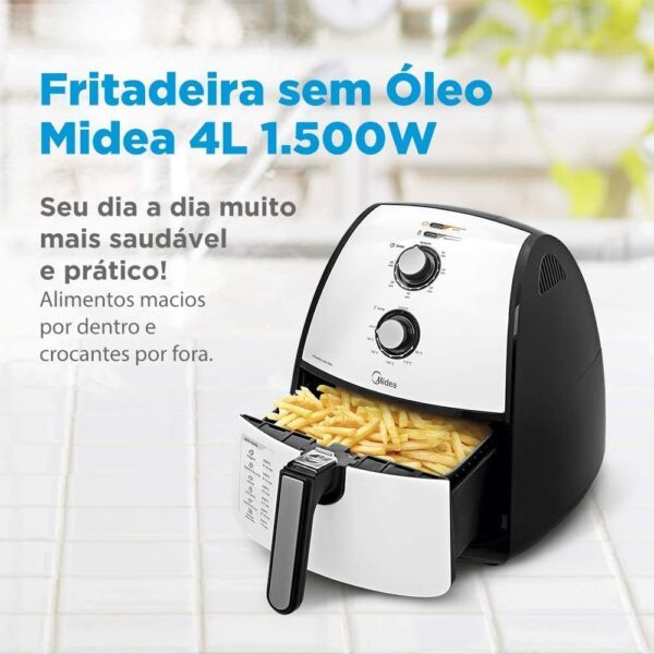 Air-Fryer-4-Litros-Midea-Saudável