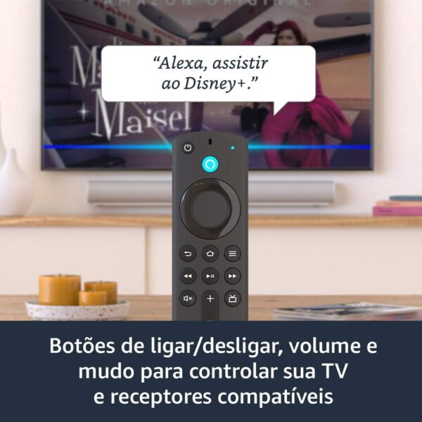 Fire TV Stick Full HD com Alexa comandos TV 3